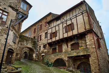 The medieval village of Cordes Sur Ciel, France