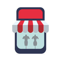 store window showcase icon