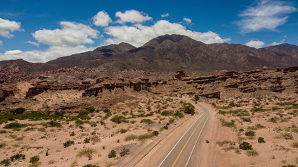 Route 68. Cafayate heading for Salta. Argentina.