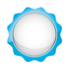 circle lace seal icon