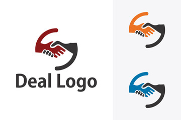 deal logo company design template element
