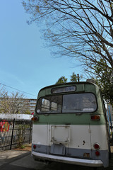 古い都バス　Old metropolitan bus