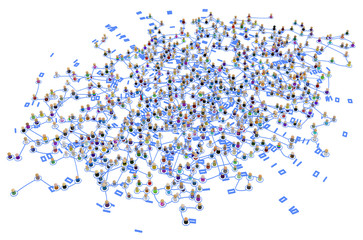 Cartoon Crowd Layered System, Data Source