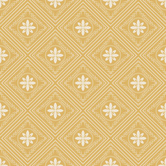 Old fashioned  background, seamless pattern