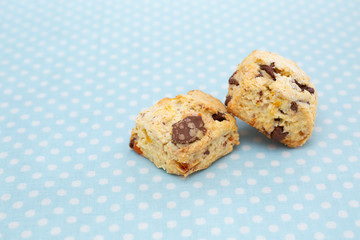 チョコチップとオレンジのスコーン