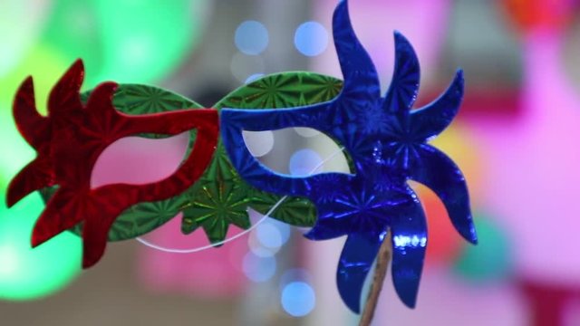 eyes mask in birthday party 