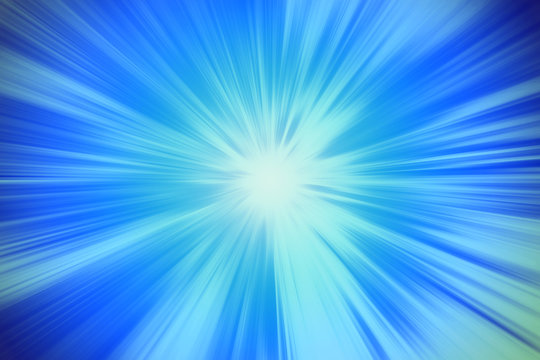 blue blur power zooming effect illustration abstract for background