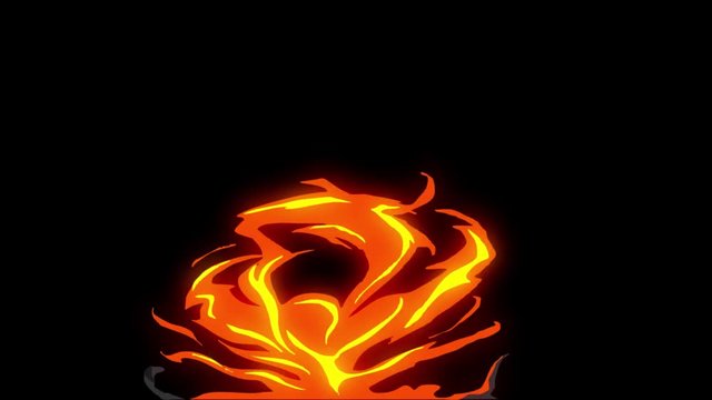 Cartoon FX  Fire Element. Pre-rendered with alpha channel with 4K resolution.Cartoon fire animation,explosion fire animation.Flame background and texture.