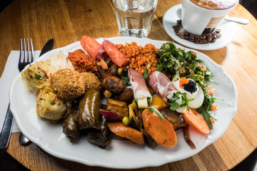 Mixed sallad plate