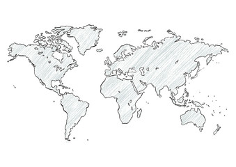 世界地図クレヨンd
