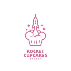 Rocket cupcakes logo