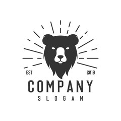 bear logo vector