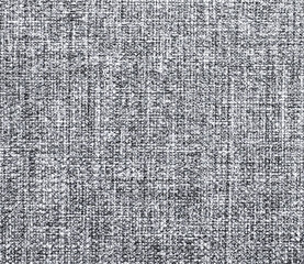 Textured gray natural fabric . 