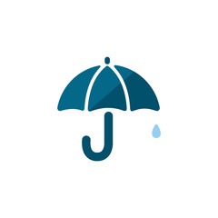 Weather icon / color version ( rain , rainy day ) 