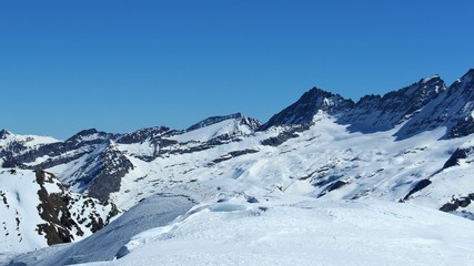 ski de randonnée dans les Alpes