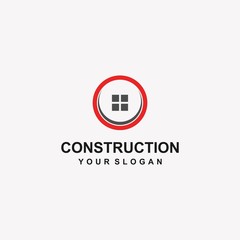 Fototapeta premium construction logo template