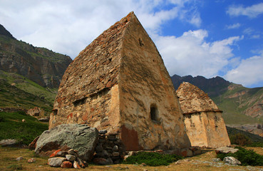 Necropolis, North Caucasus. Russia. Kabardino-balkaria.