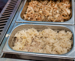 sauerkraut on the counter