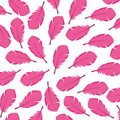 feathers exotic pattern background