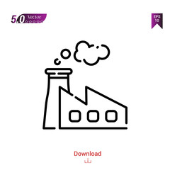 Outline pollution icon. pollution icon vector isolated on white background.disaster. Graphic design, mobile application, icons 2019 year, user interface. Editable stroke. EPS10 format