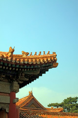 Fototapeta na wymiar Chinese ancient architectural landscape, China