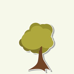 abstract tree icon