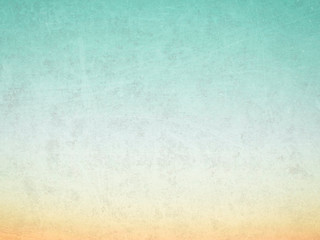 Textured gradient aged background orange and mint