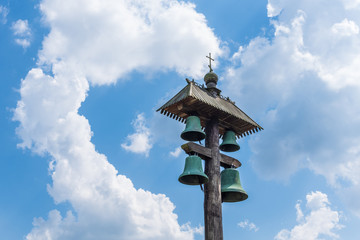 The bell of Russian Orthodox Church in Gifhorn, Germany