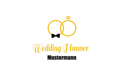 Wedding Planner Logo , Hochzeitsplaner Logo 