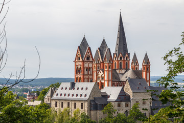 Fototapeta na wymiar View to Limburg Cathedral, Germany