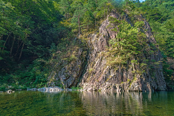特別名勝三段峡 黒淵