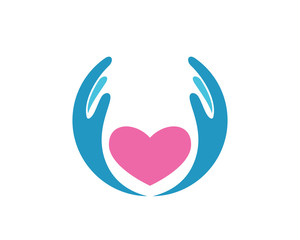 Fototapeta premium creative love logo design