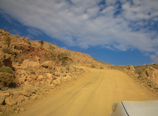 Offroad zum Jebel Sharms, Oman