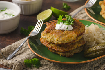 Delish potato pancakes prepare home