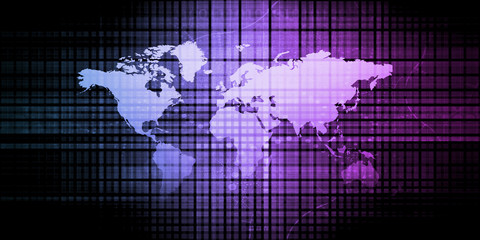 Obraz premium International Business