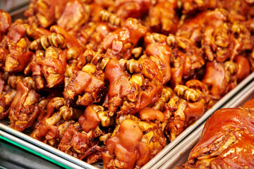 Jokbal, Korean braised pig's trotters