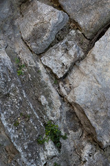 stone cobble hard broken cracked background base mountain wall hard substrate sloping gray hard cloth base