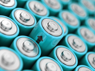 Image of Batteries background