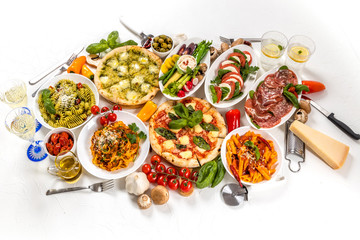 イタリア料理　Italian food like pizza