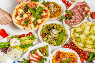 イタリア料理　Italian food like pizza