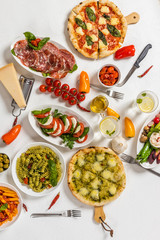 イタリア料理　Italian food like pizza