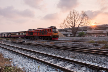 Fototapeta premium Construction site of Bangsue grand station Bangkok metropolitan ,largest railway station in Southeast Asia and 600 metre long platforms, Thailand