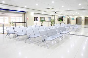 hospital waiting area chair