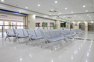 hospital waiting area chair