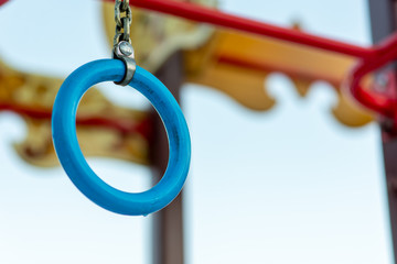 gymnastic ring on the Playground