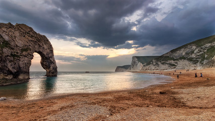 Durdle Door sunset