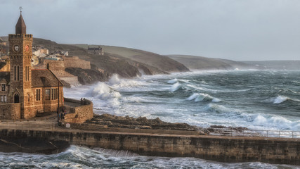 Porthleven Stormy Seas