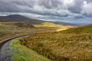 landscape with railway