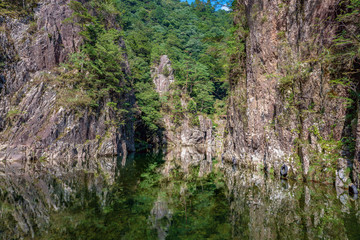 特別名勝三段峡 黒淵