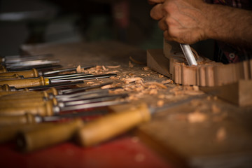Hand Crafted furniture making.